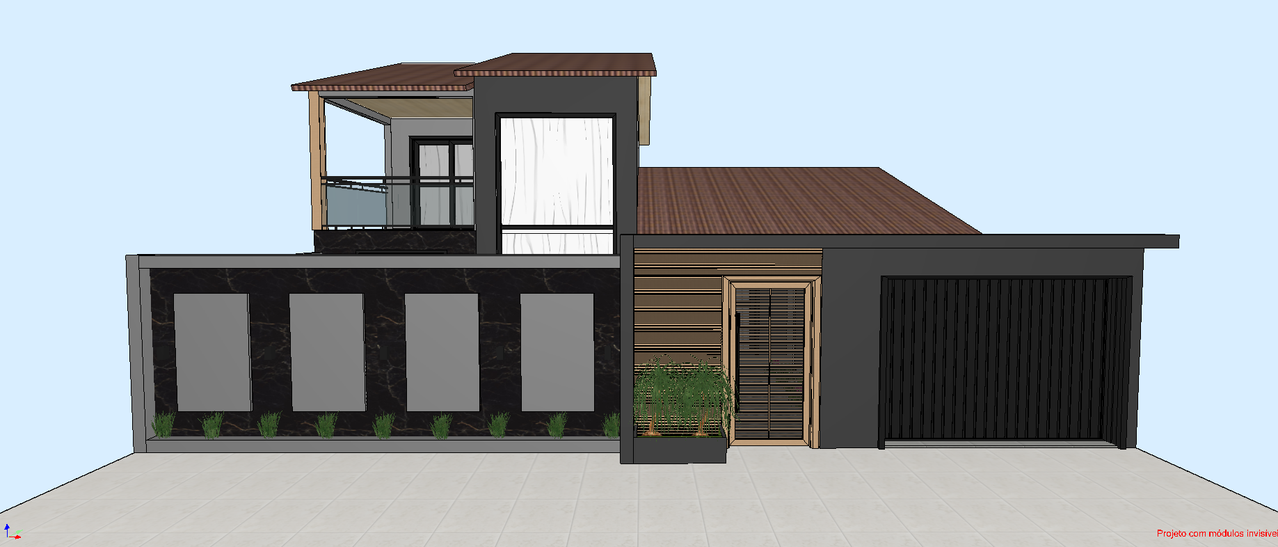 Fachada — Conceitual — Residencial · Fachada