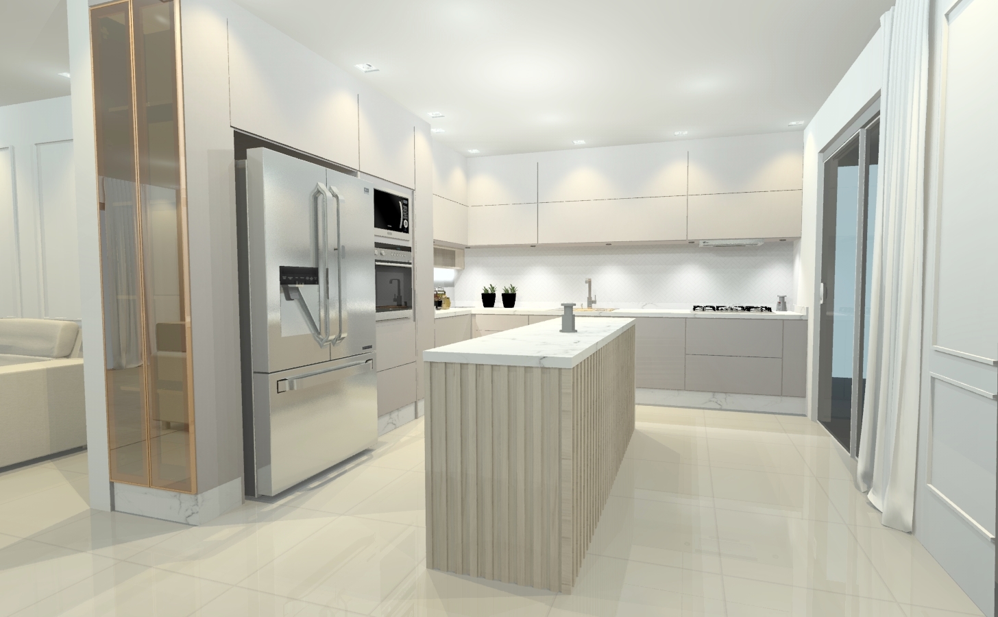 Cozinha com Ilha — Residencial · Cozinha com ilha