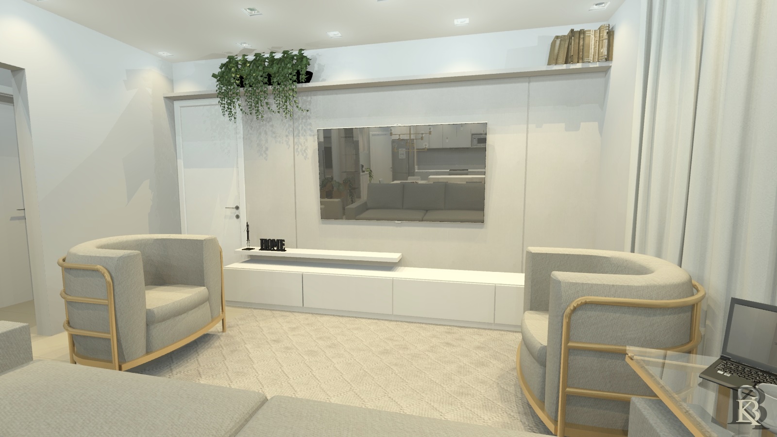 Painel de TV
