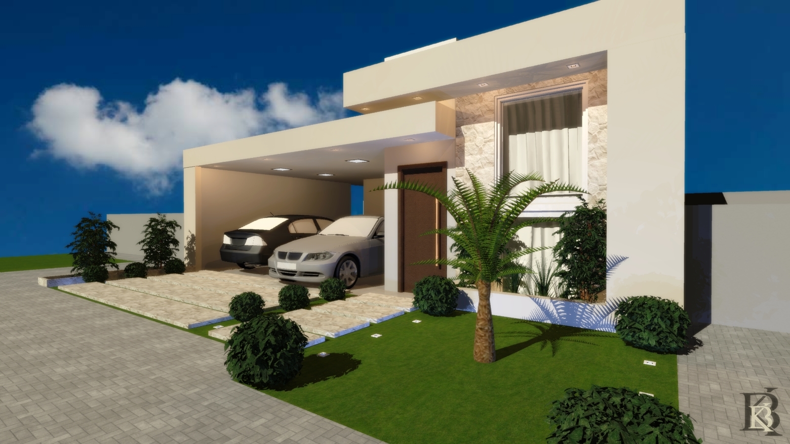 Fachada Residencial — Residencial · Fachada